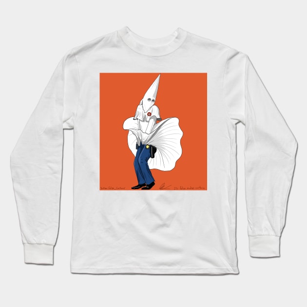 Klan Kop Long Sleeve T-Shirt by Felipe.Makes.Cartoons